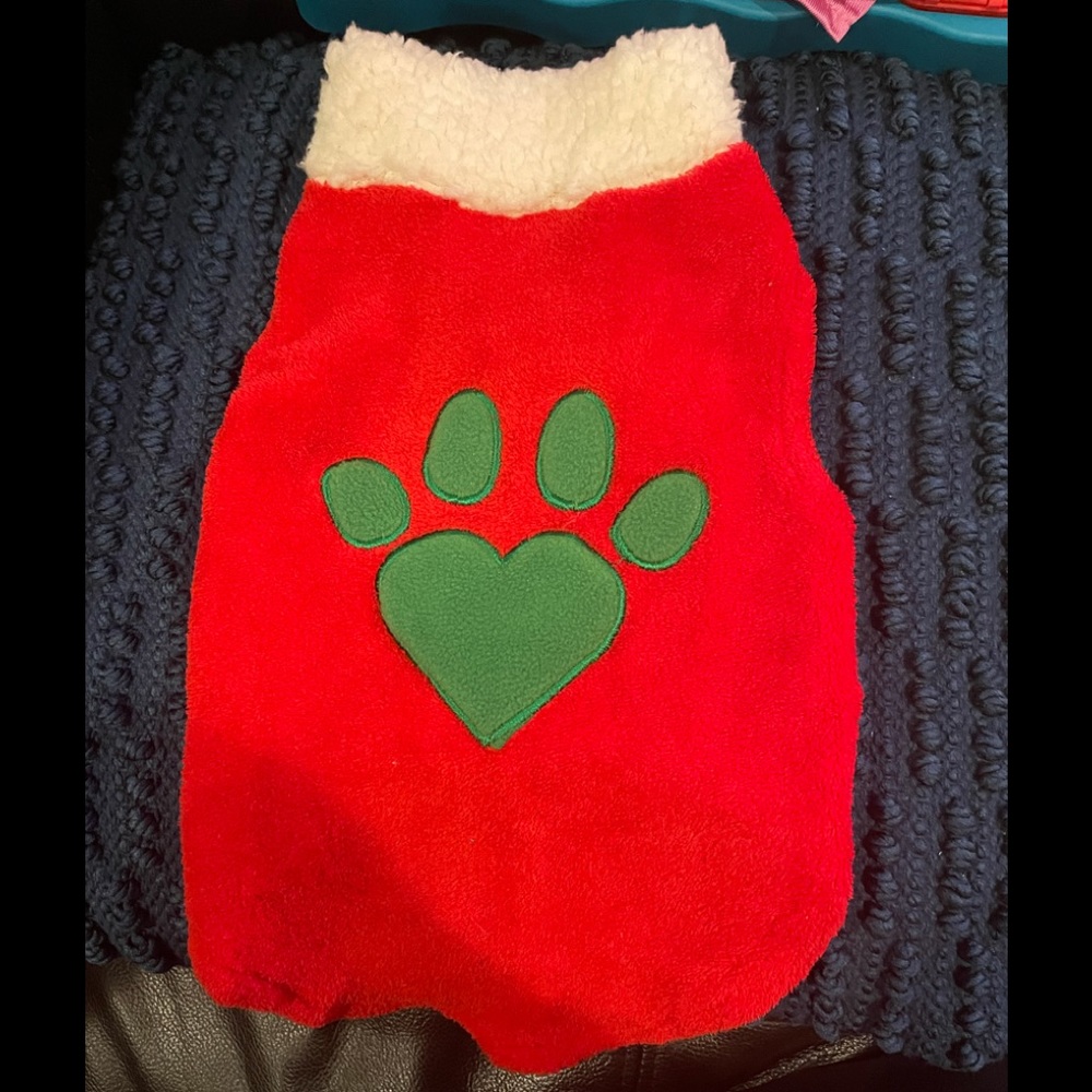 Holiday Dog Fleece - Small dog